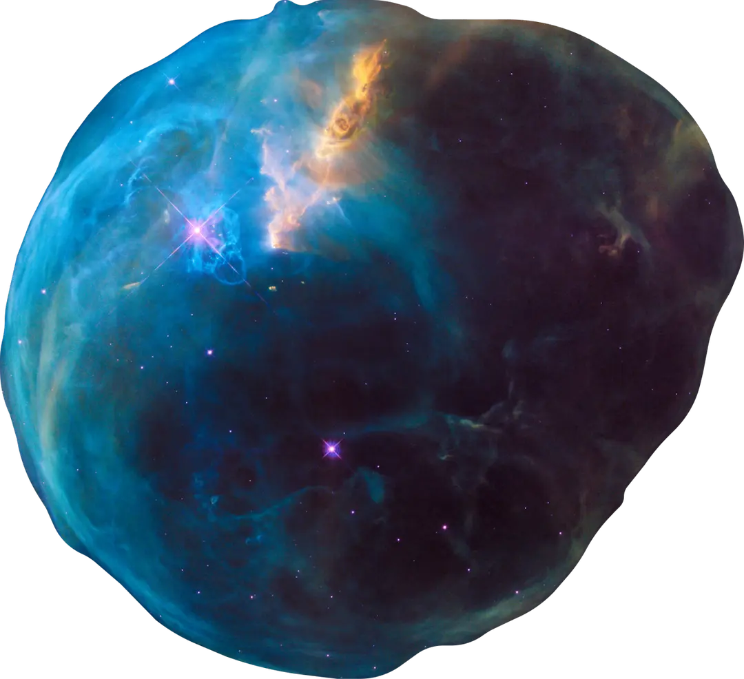 Nebula Galaxy Parallax Scroll